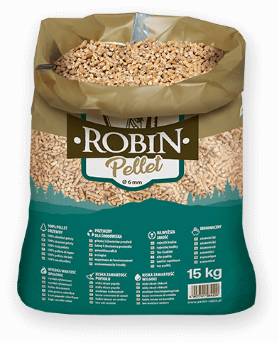worek pelletu opałowego Robin do kupienia w Parczewie lub sklepie internetowym